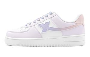 XTEP Кроссовки Air Force One износостойкие и легкие, низкие, для скейтбординга, женские, светло-фиолетовые