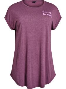 Ночная рубашка Zizzi Malis, лиловый