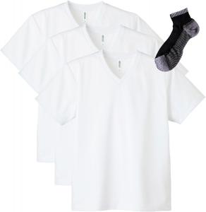 Футболка унисекс с коротким рукавом, с V-образным вырезом Glimmer, белый