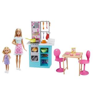 Набор кукол и аксессуаров для выпечки Barbie Kitchen Kitchen, мультиколор
