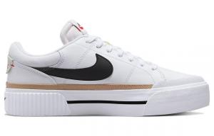 Кеды Nike Court Legacy Lift, белый / черный