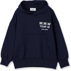 Детская толстовка с капюшоном GENERATOR (унисекс), темно-синий