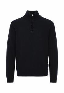 Джемпер KARL HALFZIP Casual Friday, темно-синий