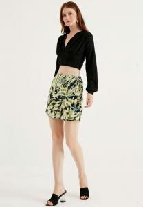 Мини-юбка Basic Skirt - Wrap skirt Herita, желтый