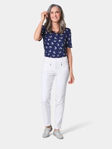 Брюки GOLDNER Stretchhose LOUISA, белый