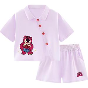 Повседневная спортивная одежда для детей 3-7 лет Disney, фиолетовый