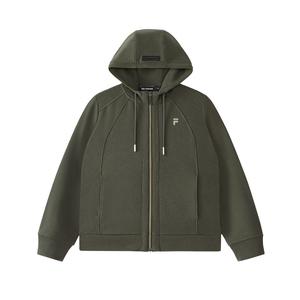 Футболка вязаная серая FILA FUSION