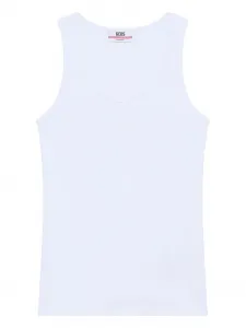 Топ с логотипом Gcds, белый