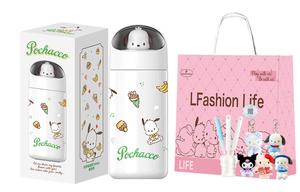 Термостакан Poké 350 мл Sanrio, Pacha Dog Thermos Cup + Gift Bag + Cup Brush 1 + Pendant 1