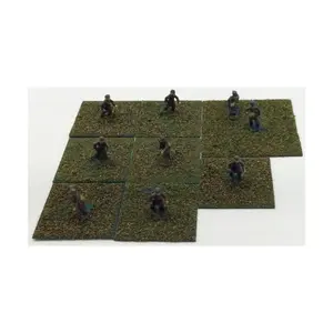 Немецкие десантники № 5 времен Второй мировой войны (командный), Miscellaneous Historical Miniatures - Loose Miniatures (10mm) (Unidentifiable Manufacturer)