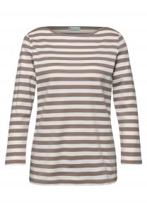 STREET ONE Лонгслив в коричневом цвете
