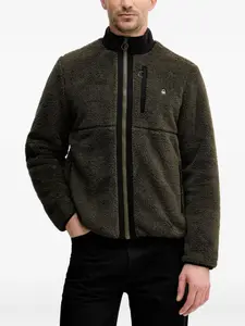 Куртка на молнии Benetton, зеленый