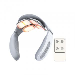 Массажер для шеи и плеч многофункциональный разминающий домашний умный защитный девайс для шеи H60 AUX, белый