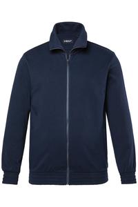 Men Plus Толстовка с молнией в цвете Navy