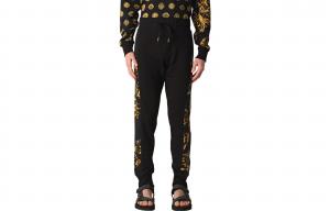 Барокко регения панельные спортивные брюки VERSACE JEANS COUTURE, черный