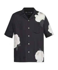 Рубашка Альберика Allsaints, черный