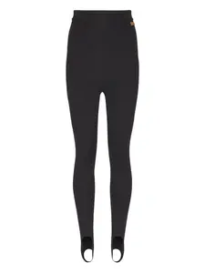 Леггинсы со штрипками BALMAIN, черный