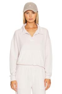 Рубашка MONROW Fleece Polo, белый