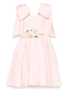 Colorichiari платье со складками, розовый