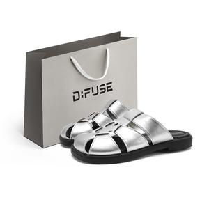 Женские сандалии D FUSE SCANDINAVIA с закрытым носком, и устойчивые к истиранию D:FUSE SCANDINAVIA, Black