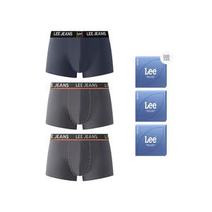 Sunset 3.0 трусы мужские боксы 3 шт Lee, темно-серый