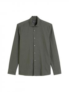 Marc O'Polo Рубашка необычной формы, средне-коричневого цвета