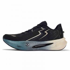 361° Кроссовки для бега с низким верхом, износостойкие, с противоскользящим покрытием, мужские, цвета обсидиан, черный, шампанское, золото