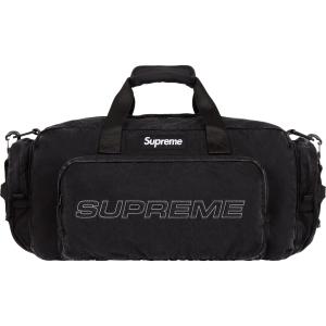 Supreme Хлопковая дорожная сумка 39 литров унисекс черная, Black
