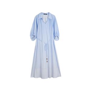 ELLE Платье с длинным рукавом Women's Blue
