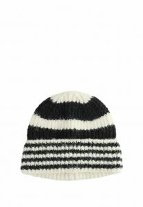 Шапка Next STRIPE, Black/White/Black