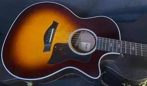 НОВИНКА! Акустико-электрогитара Taylor 414ce-R V-Class - Tobacco Burst - Авторизованный дилер - 4,85 фунта - G05682