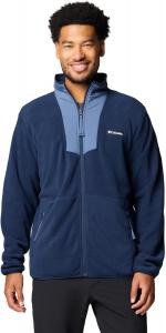 Мужская флисовая куртка Columbia Sequoia Grove на молнии, Collegiate Navy/Dark Mtn