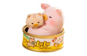 LuLu Pig 'Cat Slim And Healthy, Everything Goes Smoothly' Blister Packs 6cm 52TOYS