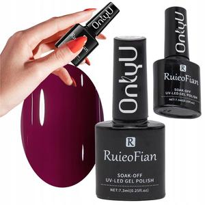 ЛАК ДЛЯ НОГТЕЙ BERRY HYBRID С ГЛЯНЦЕВЫМ УФ-ПОЛИРОВКОЙ OnlyU/L054