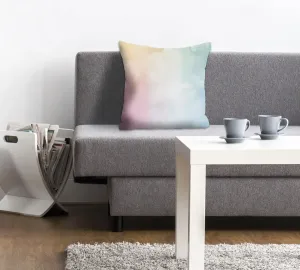 Декоративная подушка Queence "Марвин", пастельные тона, чехол без наполнителя, 1 шт 40х40 см, цвет bunt + bedruckt