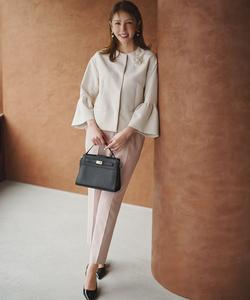 Удобные брюки зауженного кроя с оборками и драпировкой Suite, цвет Champagne Pink [012]