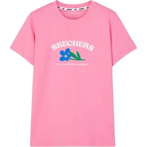 Skechers Футболка женская Sachet Pink
