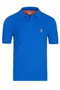 Базовая рубашка-поло U.S. Polo Assn, голубой