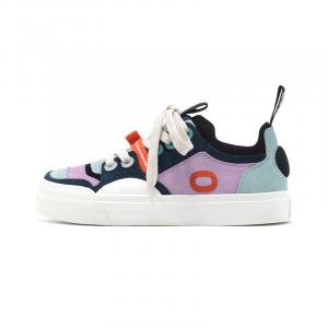 OETZI Кроссовки для скейтбординга унисекс, низкие, белые, синие, фиолетовые