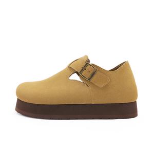 Повседневные туфли UBZ для женщин, молочный чай