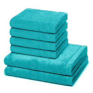 Terry set lifestyle 6 предметов Cawoe, бирюзовый