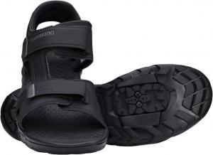 Мужские сандалии SHIMANO SH-SD501 с системой SPD, черный