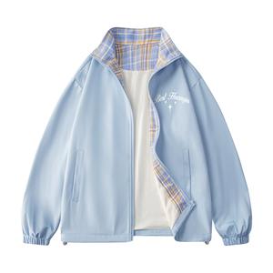 Куртка Unisex Stand Collar Moderate HUANQIU, синий