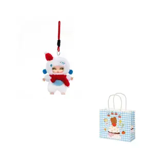 Оригинальный подвесной плюшевый кукла Cute Quirky Little Dreamer высотой 15 см DIAIWAI, белый