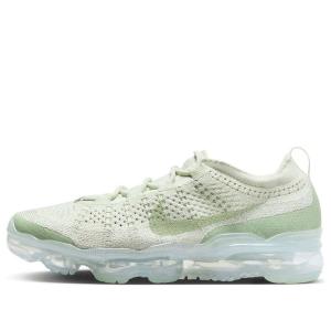 Кроссовки vapormax 2023 flyknit 'enamel green' Nike, зеленый