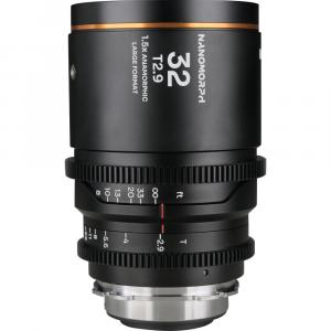 Анаморфотный объектив Venus Optics Laowa Nanomorph 32 мм T2.9 1,5x LF (ARRI PL и Canon EF, янтарный блик)