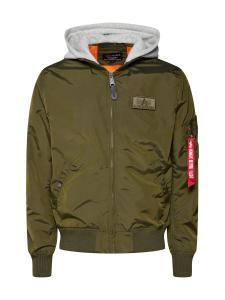 Межсезонная куртка ALPHA INDUSTRIES MA-1 TT, оливковый