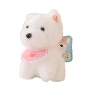 Плюшевый кулон в виде щенка вест хайленд шнауцера высота 12см Howard, светло-зеленый