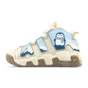 Женские баскетбольные кроссовки Nike Air More Uptempo Vintage, Off-white