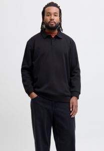 Толстовка Jack & Jones JJEBRADLEY STYD AW24 LN PLS, Black